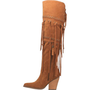 Dingo Women's WITCHY Suede Fringe Boots - Dudes Boutique
