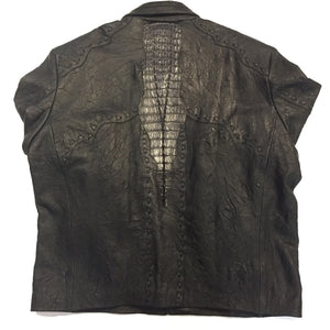 Safari Laced Crocodile/Lambskin Jackets - Dudes Boutique