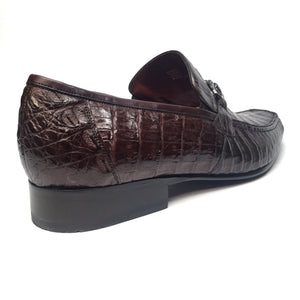 Los Altos All-Over Crocodile Belly Loafers - Dudes Boutique