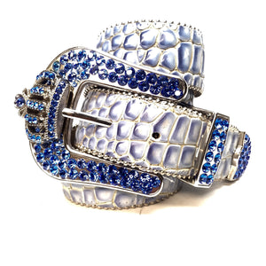 b.b. Simon - "Poseidon" Crystal Belt - Dudes Boutique