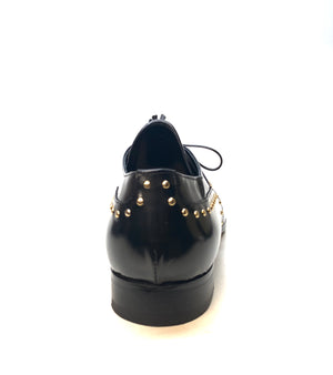 Mauri Men's 4901 "Vegas" Black Alligator Calf Skin Dress Shoes - Dudes Boutique