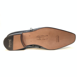 Mauri Men's 4901 "Vegas" Black Alligator Calf Skin Dress Shoes - Dudes Boutique