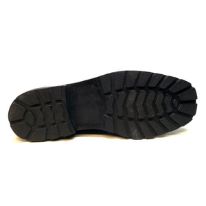 Los Altos Black All-Over Crocodile Belly Lace Up Ankle Boots - Dudes Boutique