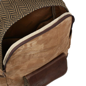 Vann & Co Upcycled Hand Patched Leather Supreme Backpack - Dudes Boutique