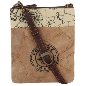 Vann & Co Voyager Brown Messenger Bag - Dudes Boutique