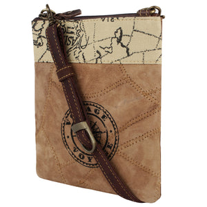 Vann & Co Voyager Brown Messenger Bag - Dudes Boutique