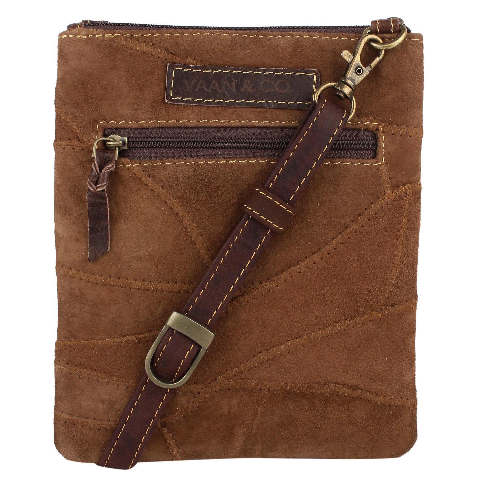 Vann & Co Voyager Brown Messenger Bag - Dudes Boutique