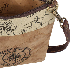 Vann & Co Voyager Brown Messenger Bag - Dudes Boutique