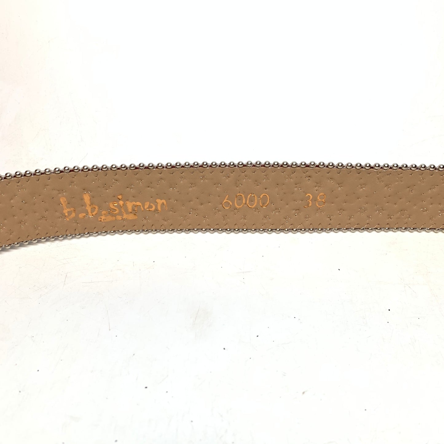 b.b. Simon Wine Red Crystal Belt - Dudes Boutique