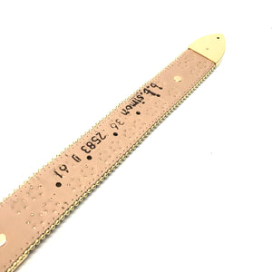 b.b. Simon 'Chocolate Gold' Big Block Crystal Belt - Dudes Boutique