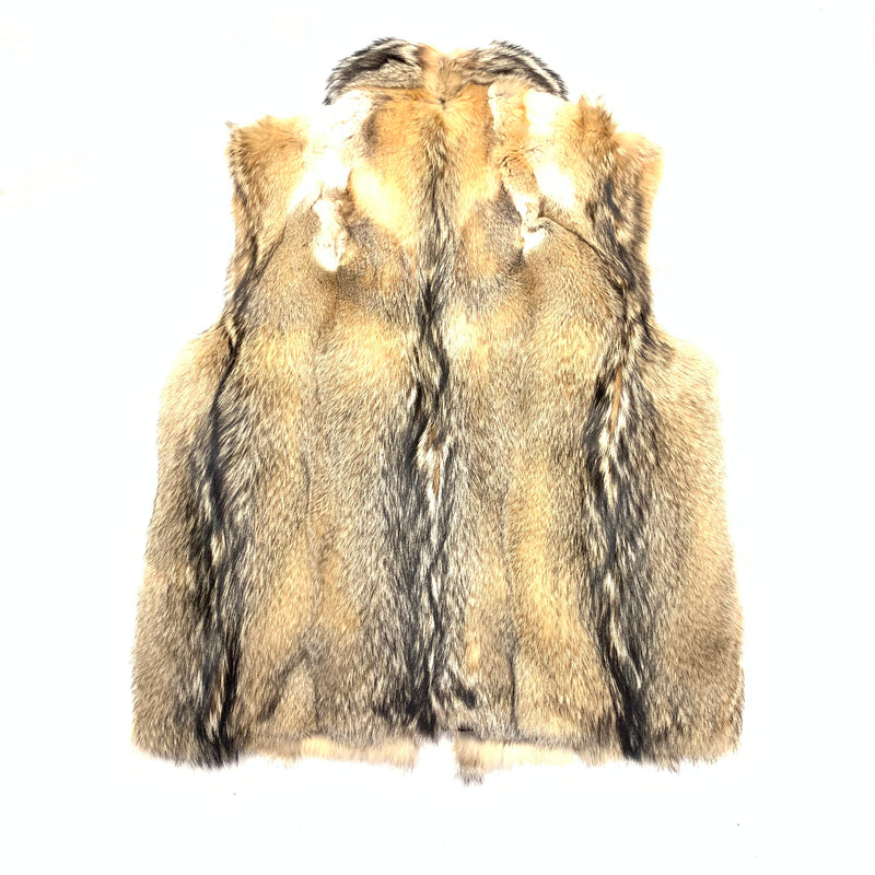Kashani Men's Full Raccoon Fur Vest - Dudes Boutique
