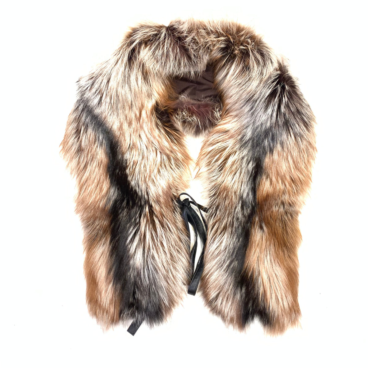 Kashani Raccoon Fur Shawl Collar - Dudes Boutique