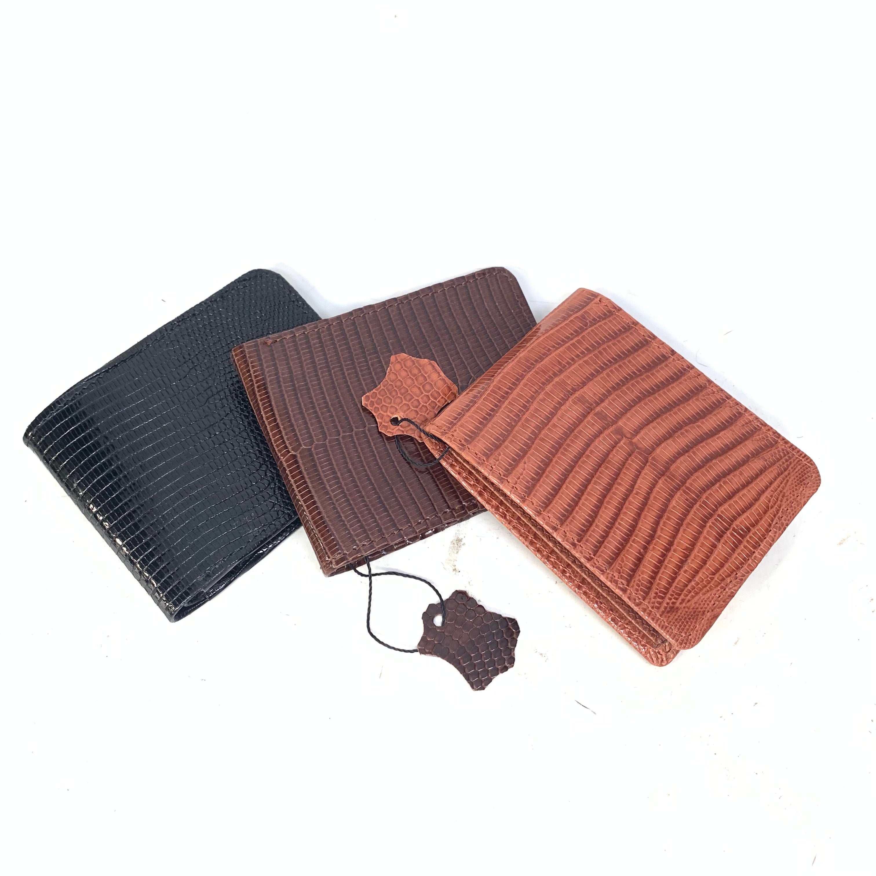 Kashani Lizard Bifold Wallet - Dudes Boutique
