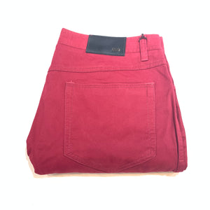 Enzo Men's Alpha-318 Burgundy High-end Pants - Dudes Boutique