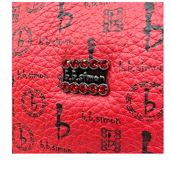 b.b. Simon Medium Backpack - Red - Dudes Boutique