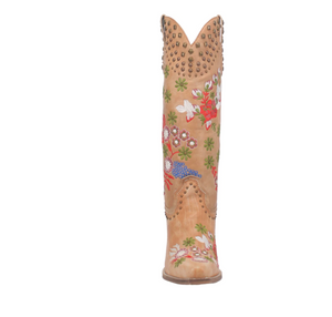 Dingo Women's "POPPY" Leather Cowgirl Boots - Dudes Boutique