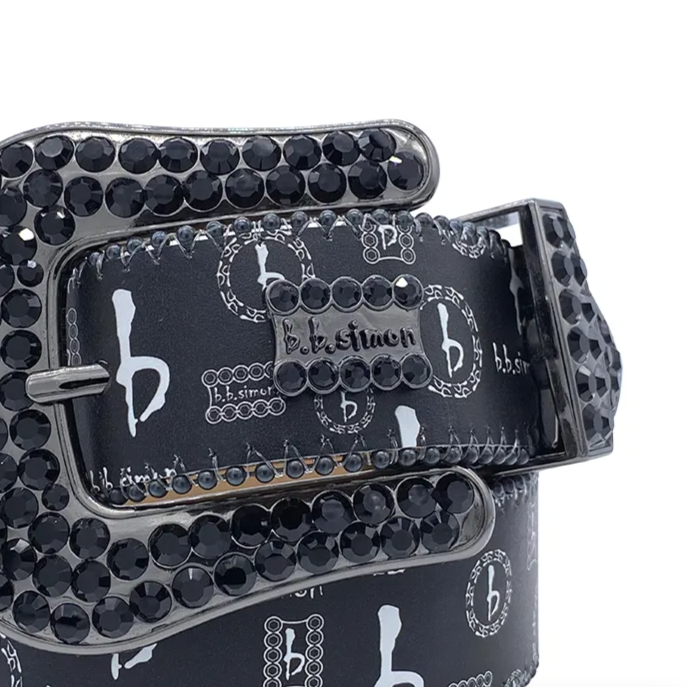 b.b. Simon BB Pattern Classic ā Black/Black - Dudes Boutique