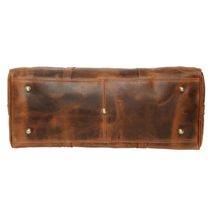 RusticTown Nando Duffle Bag (Mulberry) - Dudes Boutique