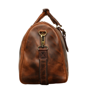 RusticTown Nando Duffle Bag (Mulberry) - Dudes Boutique