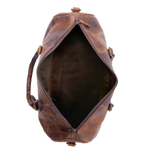 RusticTown Nando Duffle Bag (Mulberry) - Dudes Boutique