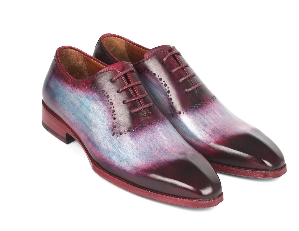 Paul Parkman Men's Blue & Purple Oxfords 11 Paul Parkman Men's Blue & Purple Oxfords 11