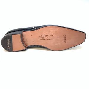 Mauri Men's 4901 "Vegas" Black Alligator Calf Skin Dress Shoes - Dudes Boutique