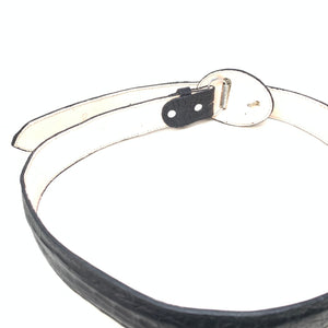 Kashani Black Crocodile Belt - Dudes Boutique