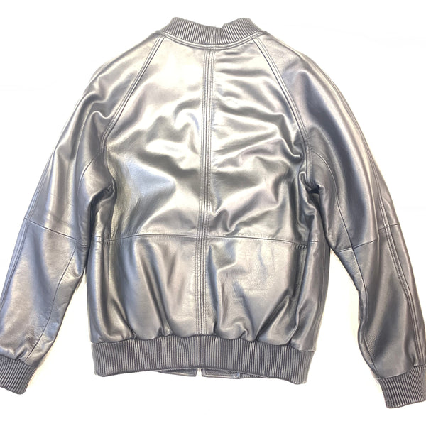 Jakewood Kashani Naked Lambskin Bomber Jacket