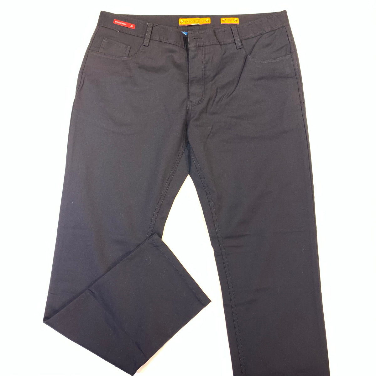 Enzo Albert-1 Black High-end Pants - Dudes Boutique