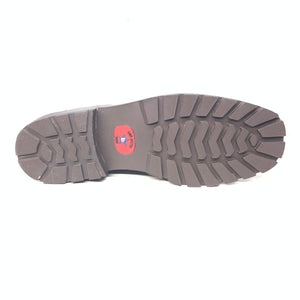 Los Altos Brown Ostrich Quill All-Over Lace Up Ankle Boots - Dudes Boutique