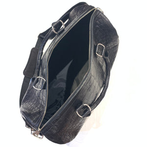 Kashani Black Full Skin Alligator Body Duffle Bag - Dudes Boutique