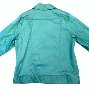 Prestige Men's Green Double Stitched Zipper Biker Jacket - Dudes Boutique