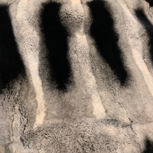 Volare Men's Rex Rabbit Chinchilla Fur Coat - Dudes Boutique