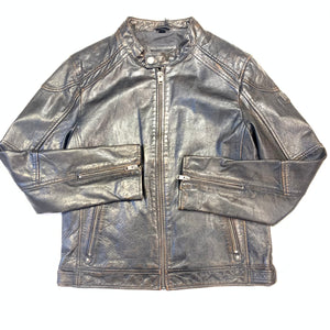 Mauritius Men's Black Distressed Soft Lambskin Leather Jacket - Dudes Boutique