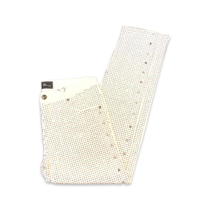 Barocco Men's White Fully Loaded Crystal Spiked Jeans - Dudes Boutique