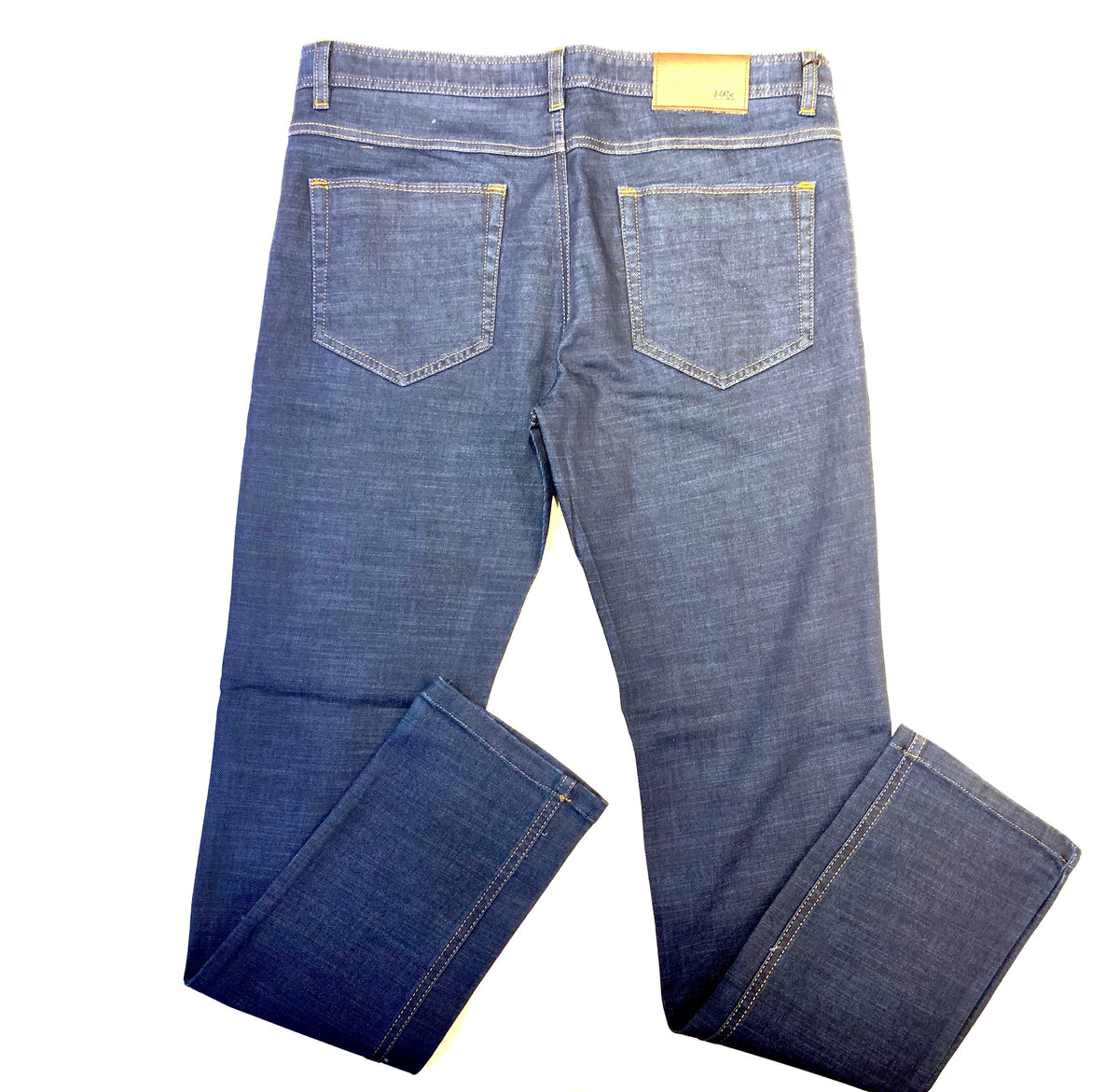 Enzo Blue Soft Betaskin-1 High End Denim Trousers - Dudes Boutique