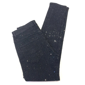 Barocco Men's Black Fully Loaded Crystal Spiked Jeans - Dudes Boutique