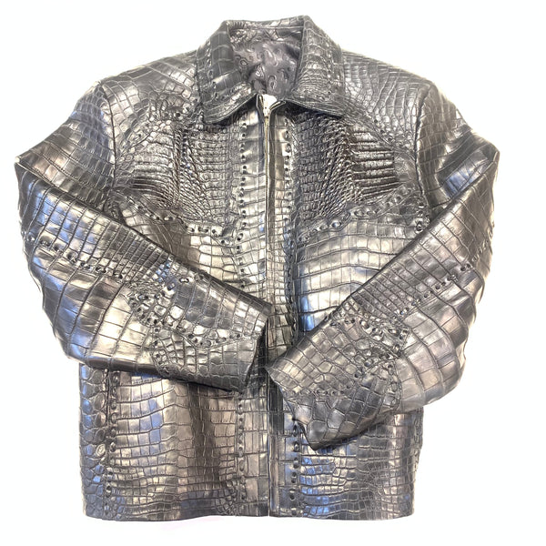 Kashani Full All Over Alligator Jacket