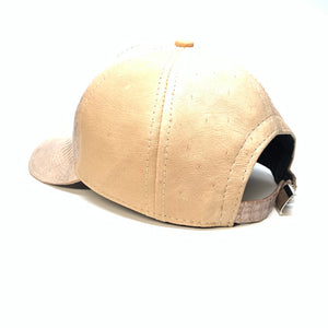 Kashani Dune Alligator & Ostrich Quill StrapBack Hat - Dudes Boutique