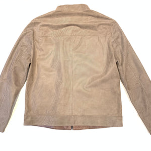 Barya NewYork Vizon Brown Reversible Lambskin Button Shirt - Dudes Boutique