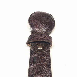 K&F Crafts Full Skin Crocodile Belts - Dudes Boutique