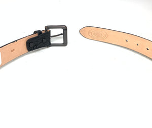 Safari Men's Black Crocodile Belt - Dudes Boutique