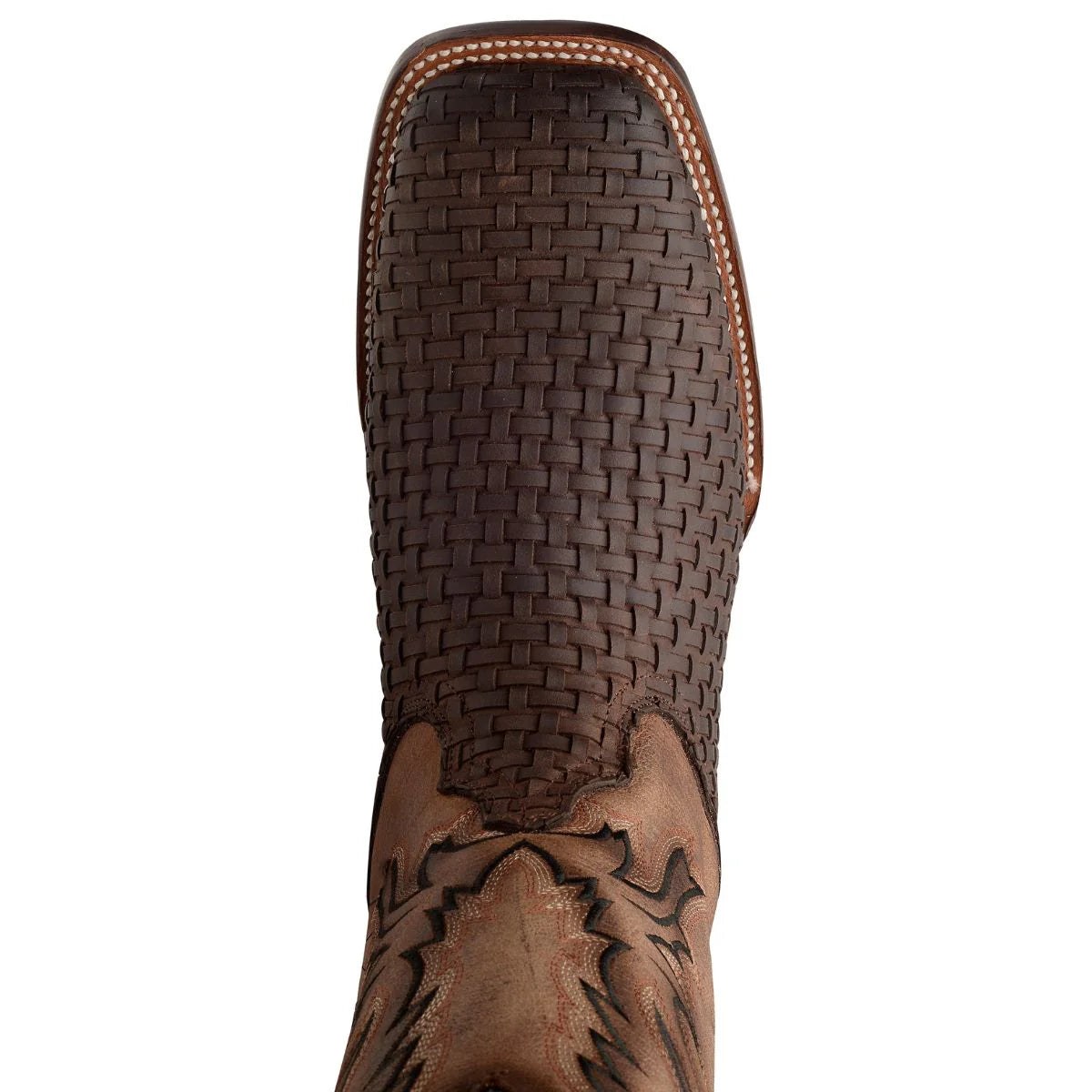 Rio Grande Bowie Petatillo Leather Square Toe Boots