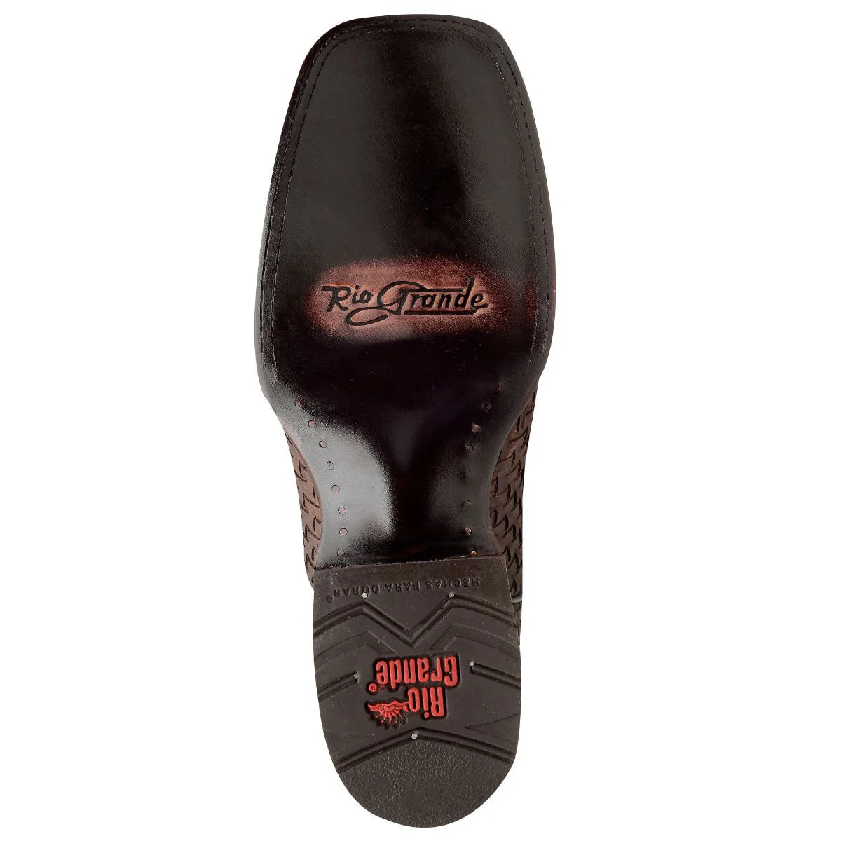 Rio Grande Bowie Petatillo Leather Square Toe Boots