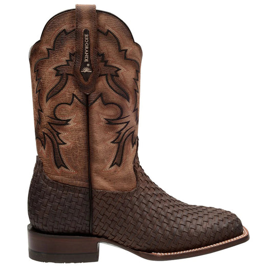 Rio Grande Bowie Petatillo Leather Square Toe Boots