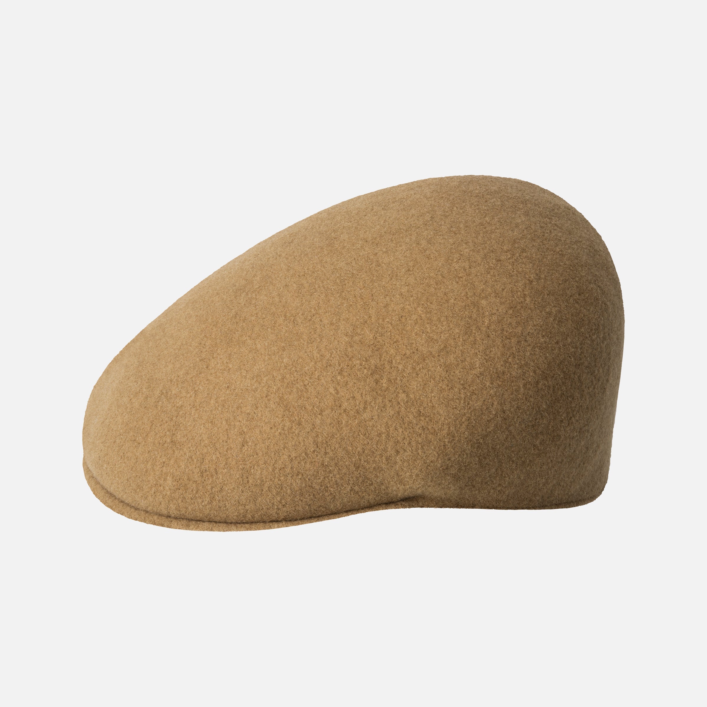 Kangol Rustic Caramel Wool Herringbone Cap