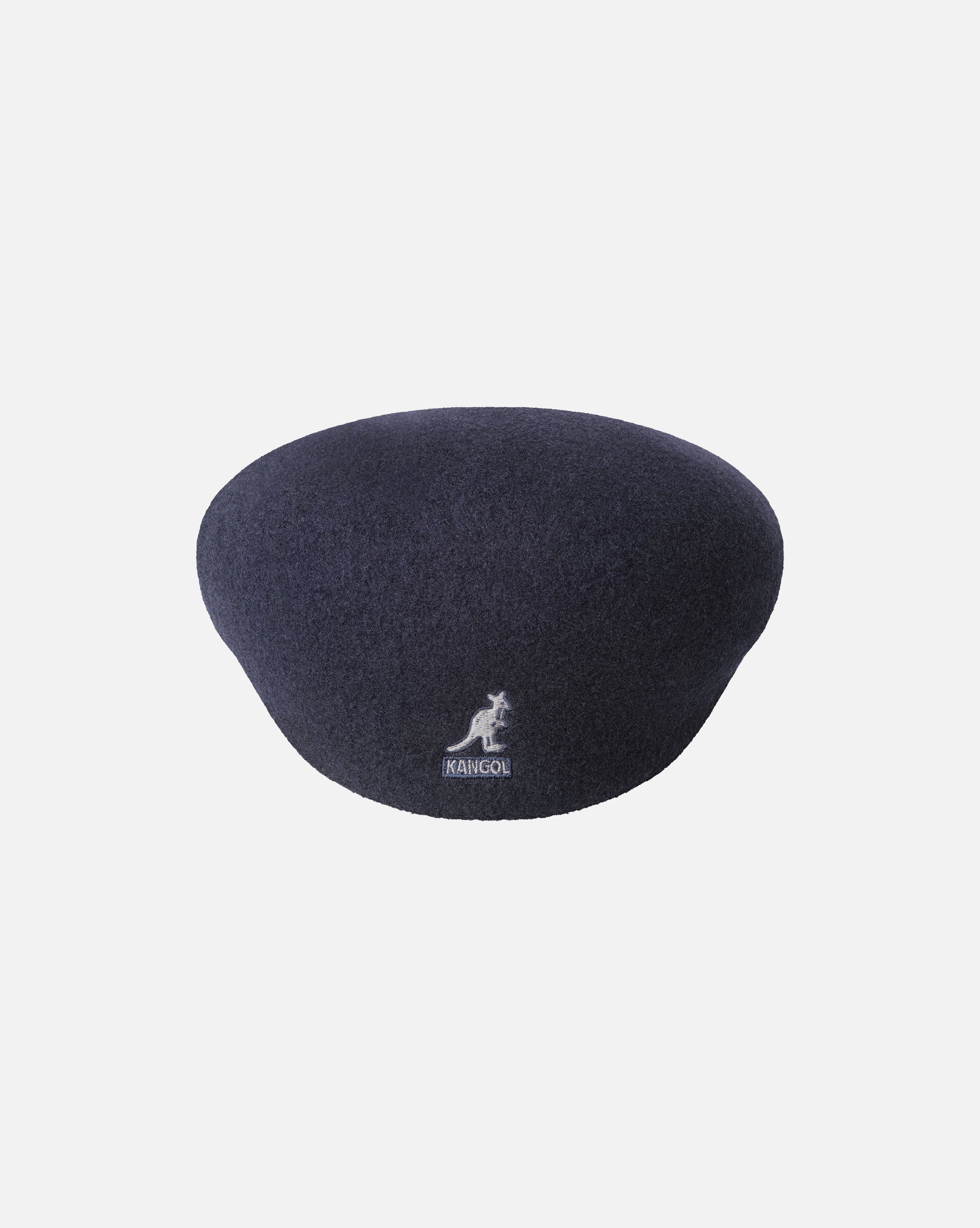 Kangol Navy Blue Wool Herringbone Cap