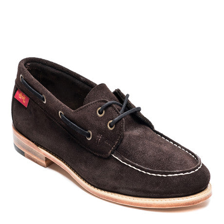 Gorilla USA Chocolate Suede Leather Moccasin - Dudes Boutique