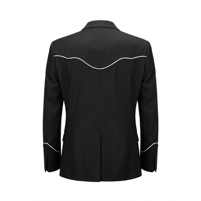 Scully men's black western blazer