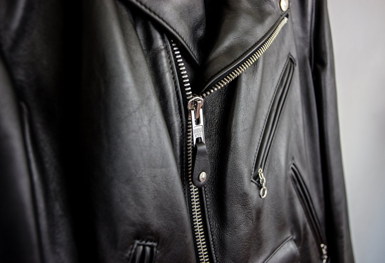 Schott 118 Men's Classic Perfecto Leather Motorcycle Jacket